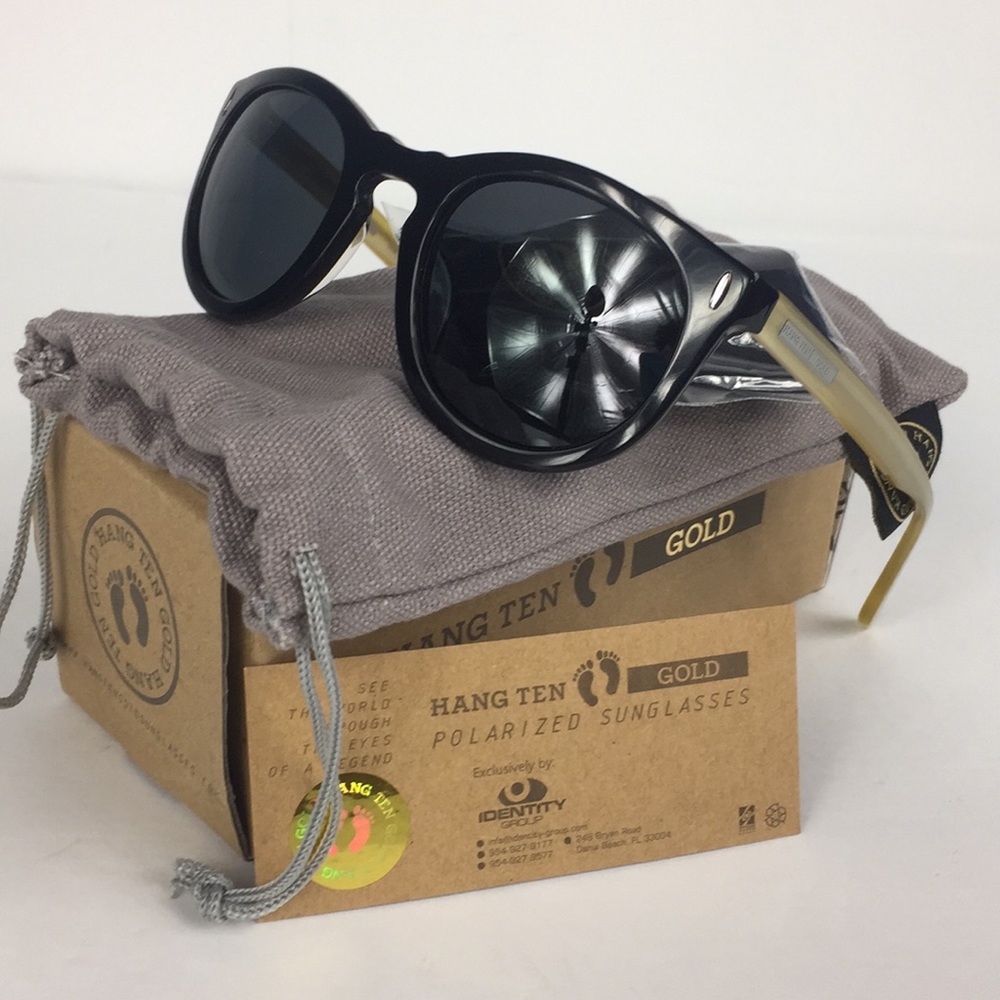 Hang Ten Gold Eyewear unisex Polarized Sunglasses